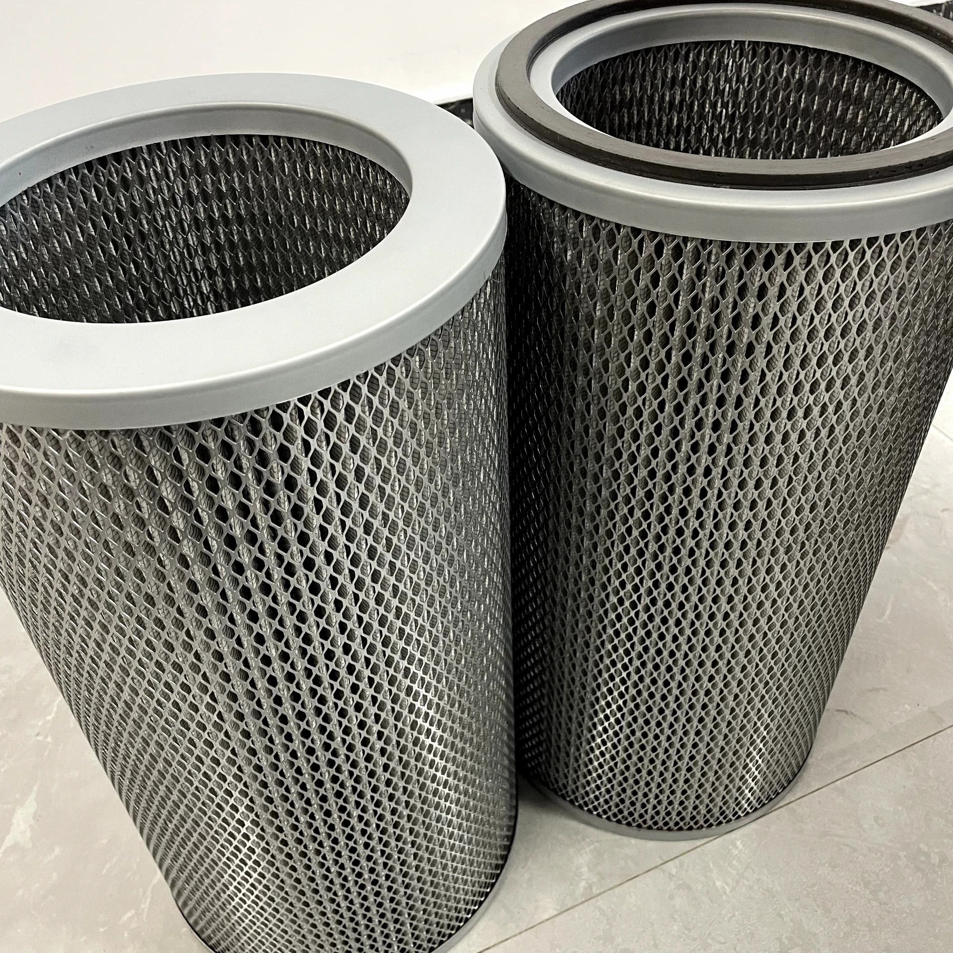 pleated polyester filter cartridge